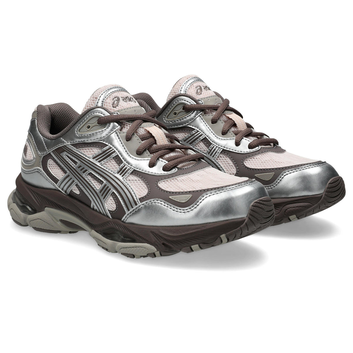 Sneakers Asics Gel-NYC 2.0 Femme rose et argent – vue 3