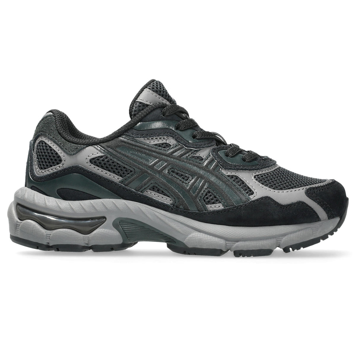 Sneakers Asics Gel-NYC Enfant gris et noir – vue 1