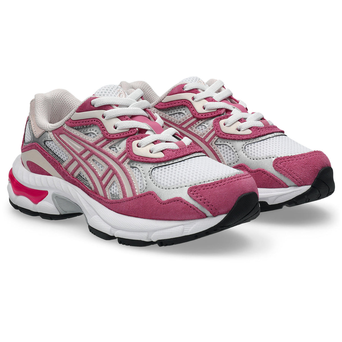 Sneakers Asics Gel-NYC Enfant blanc et rose – vue 3