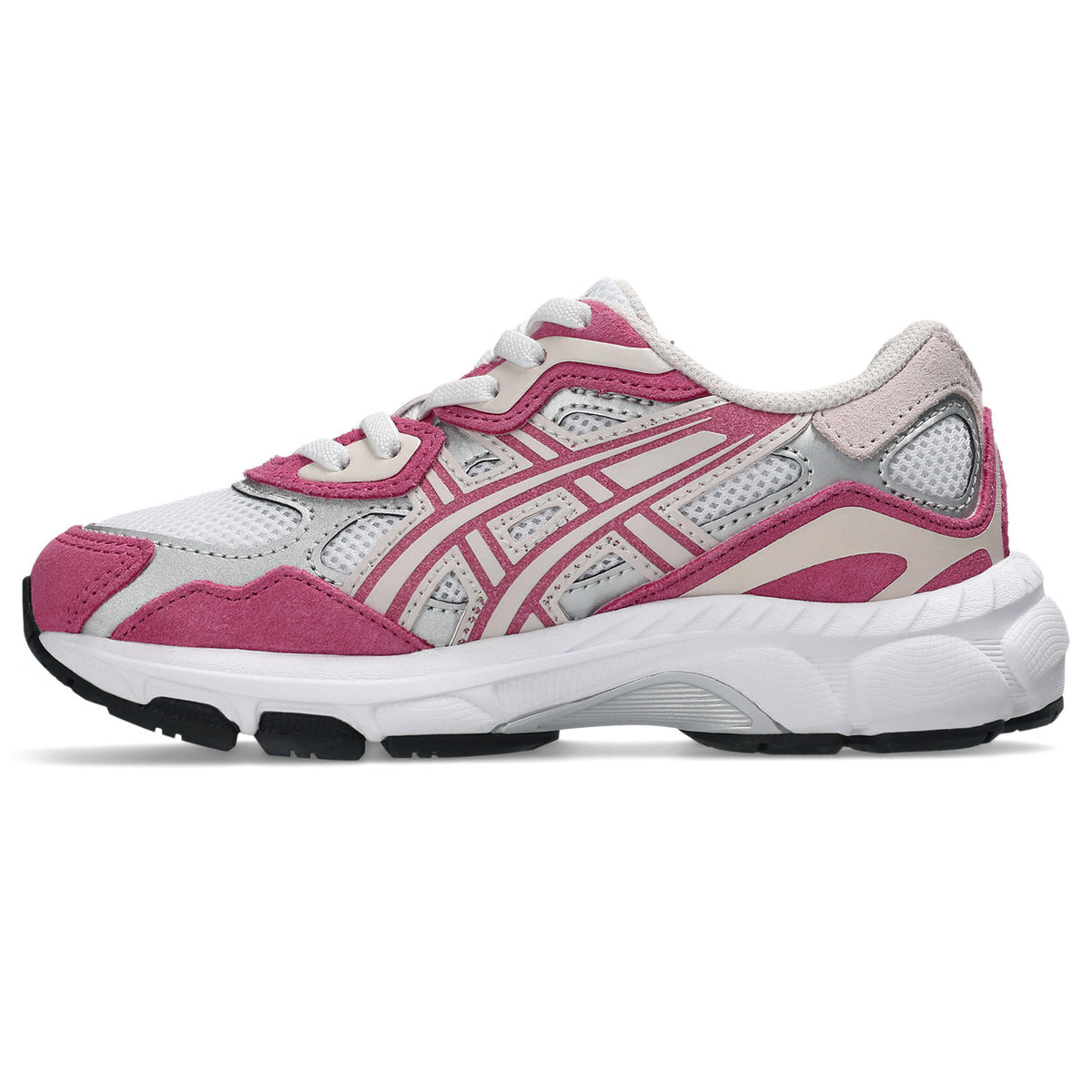 Sneakers Asics Gel-NYC Enfant blanc et rose – vue 2