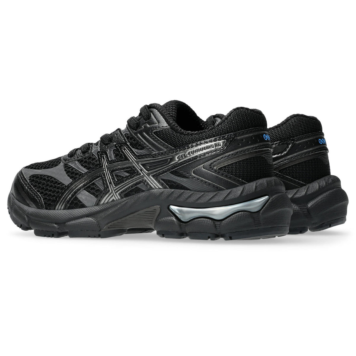 Chaussure de running Asics Gel-Cumulus 16 Enfant noir et gris – vue 4
