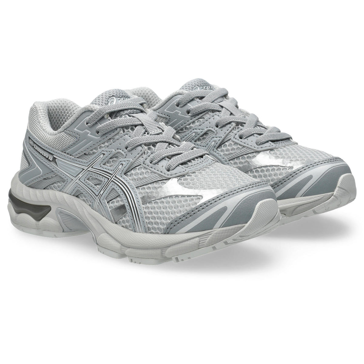 Chaussure de running Asics Gel-Cumulus 16 Enfant gris et argent – vue 3