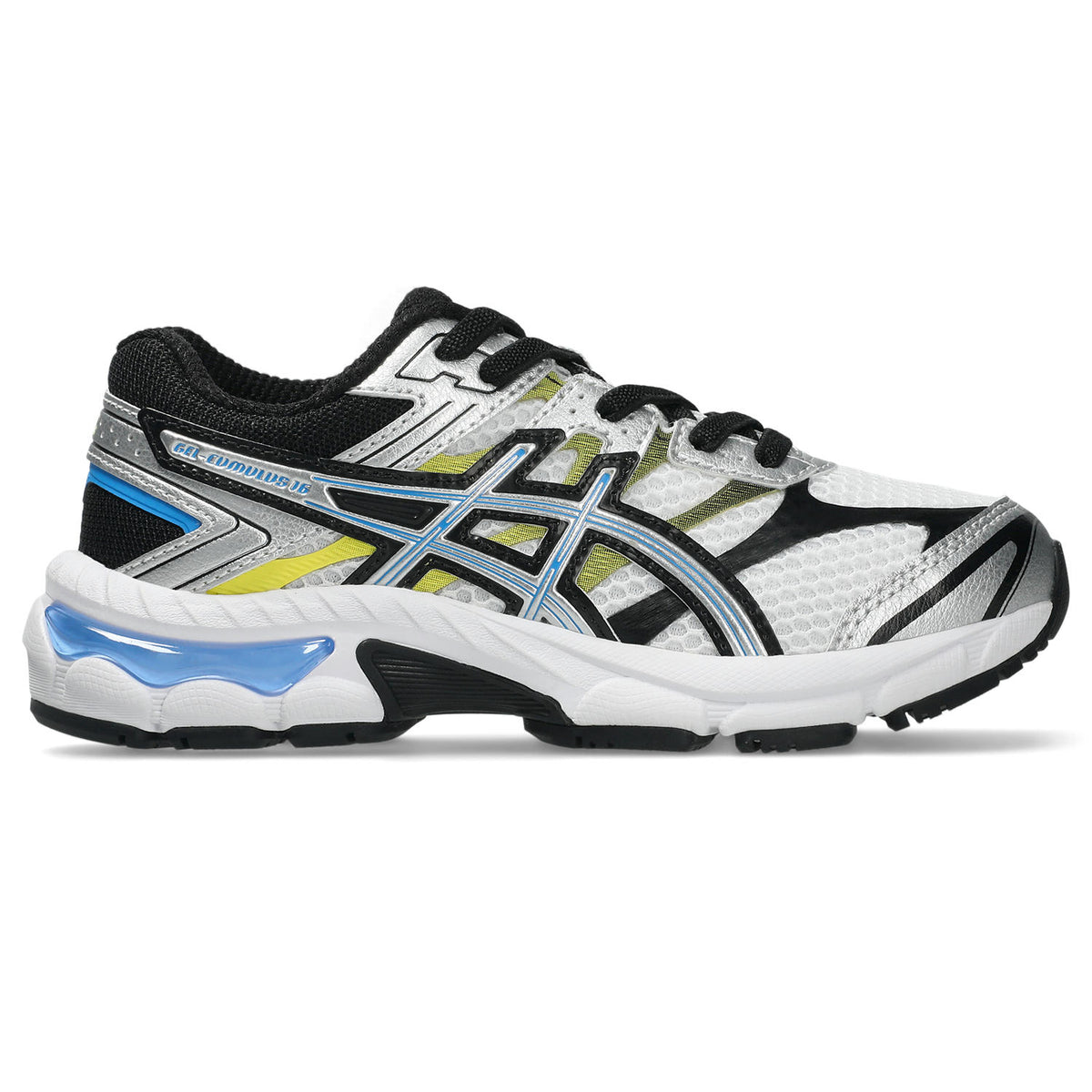 Chaussure de running Asics Gel-Cumulus 16 Enfant blanc et bleu – vue 1