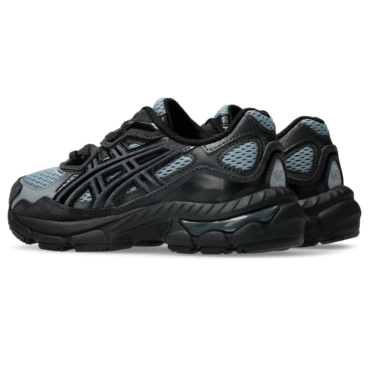 Sneakers Asics Gel-NYC Enfant bleu et gris – vue 4