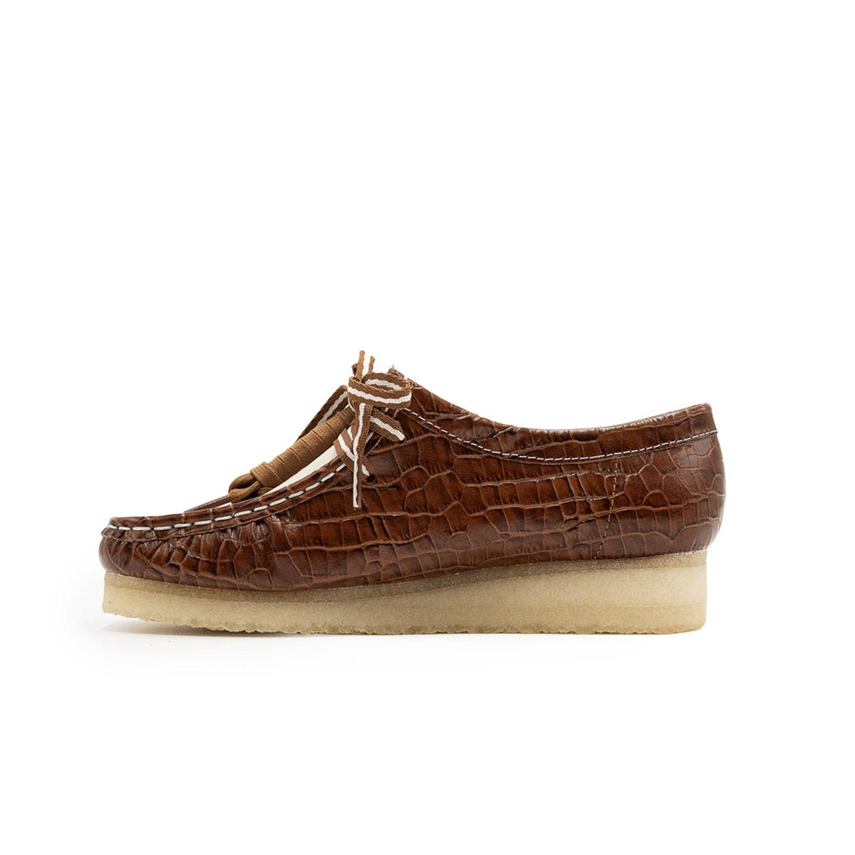 Desert boot Clarks Wallabee Femme beige – vue 2
