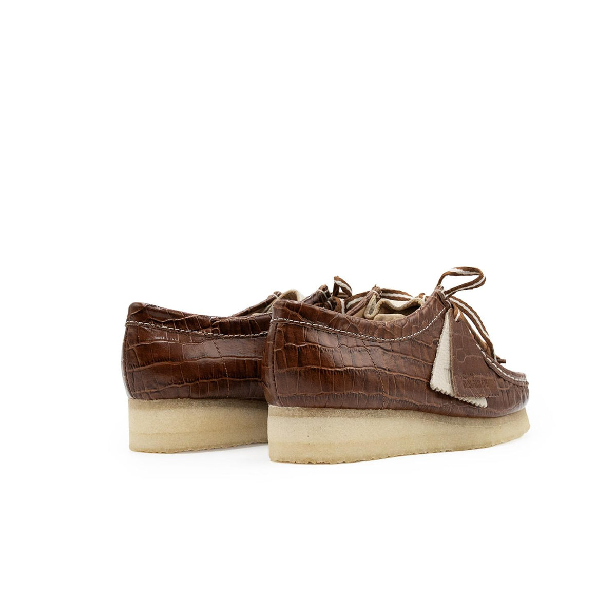 Desert boot Clarks Wallabee Femme beige – vue 4