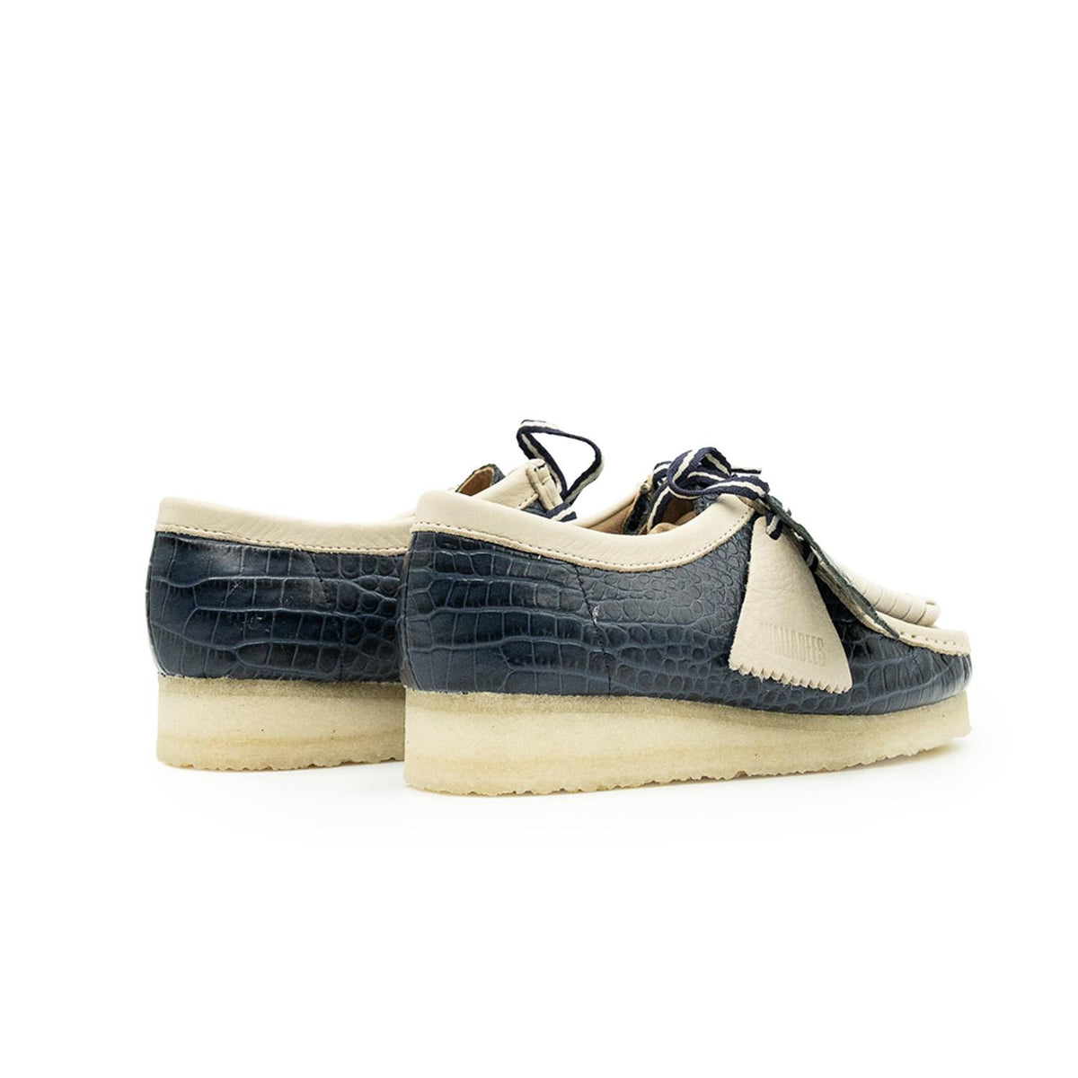 Desert boot Clarks Wallabee Femme bleu – vue 4