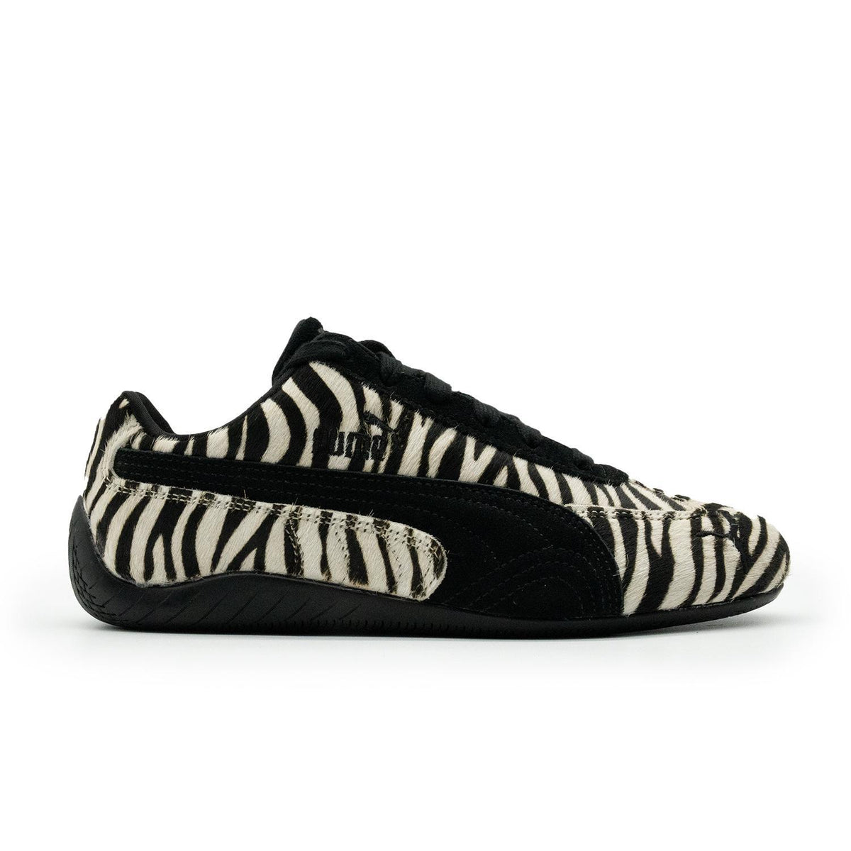 Sneakers Puma Speedcat Zebra Femme imprimé et blanc – vue 1