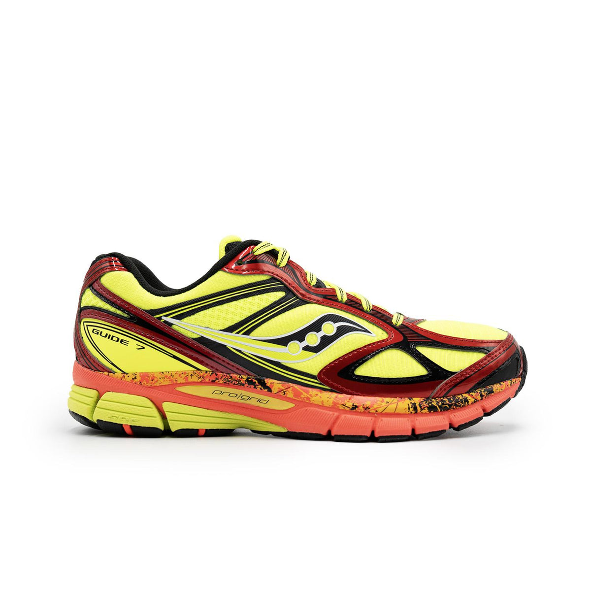 Chaussure de running Saucony ProGrid Guide 7 jaune – vue 1