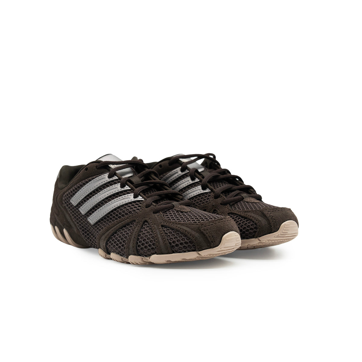 Sneakers Adidas Ghost Sprint Femme marron et beige – vue 3