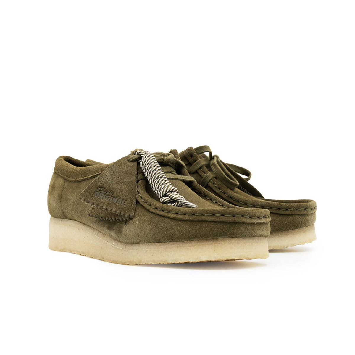 Desert boot Clarks Wallabee Femme vert – vue 3