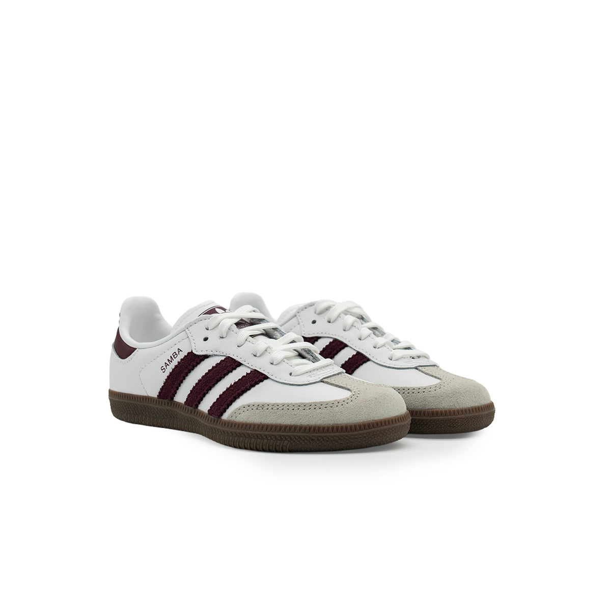 Sneakers Adidas Samba OG Femme blanc et rouge – vue 3