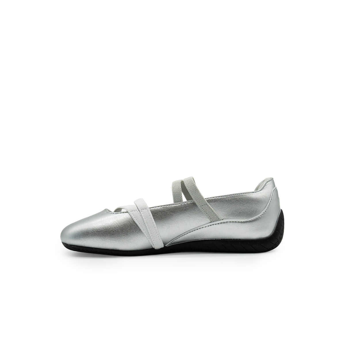 Sneakers Puma Speedcat Ballet Metallic Femme argent et blanc – vue 2
