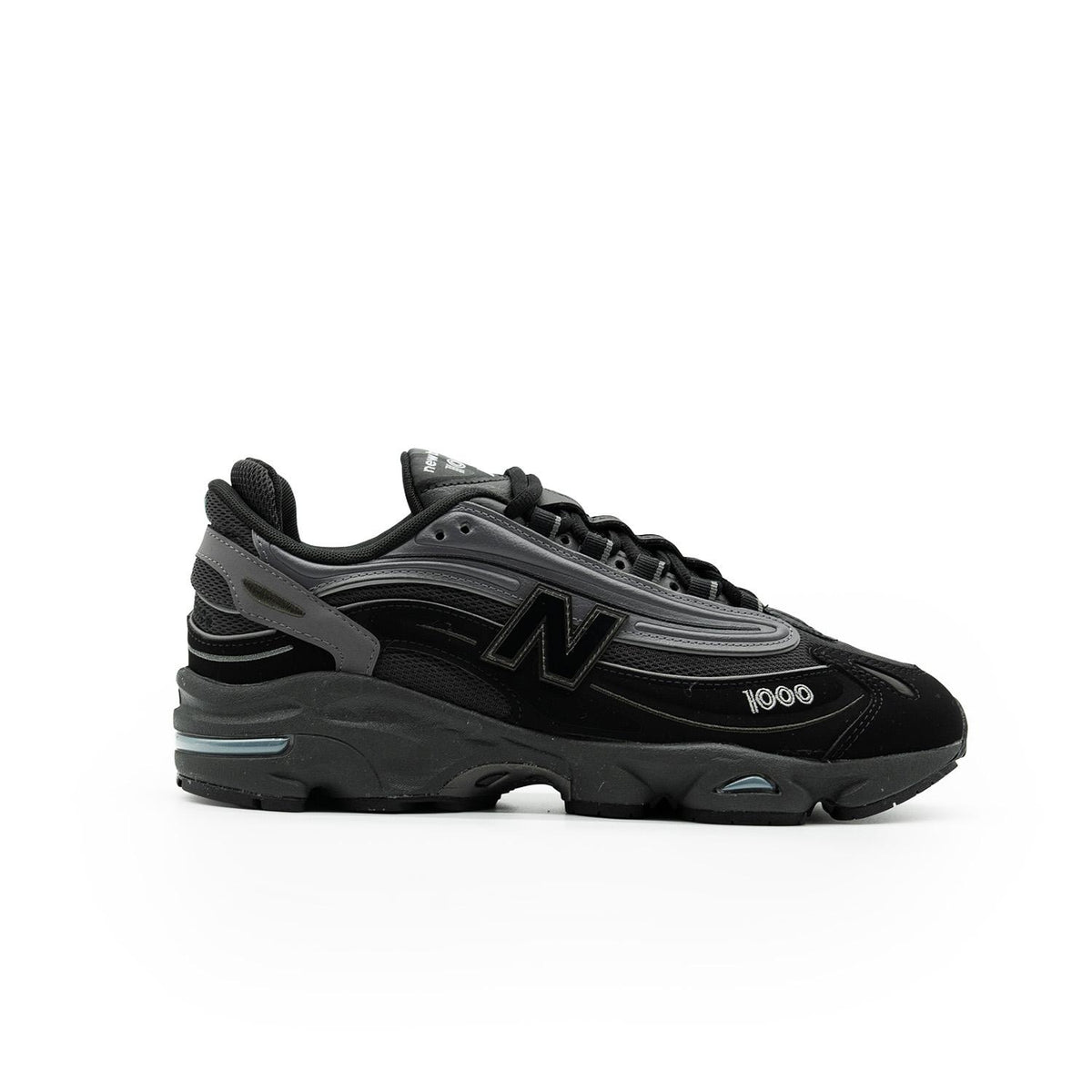 Sneakers New Balance 1000 noir et gris – vue 1