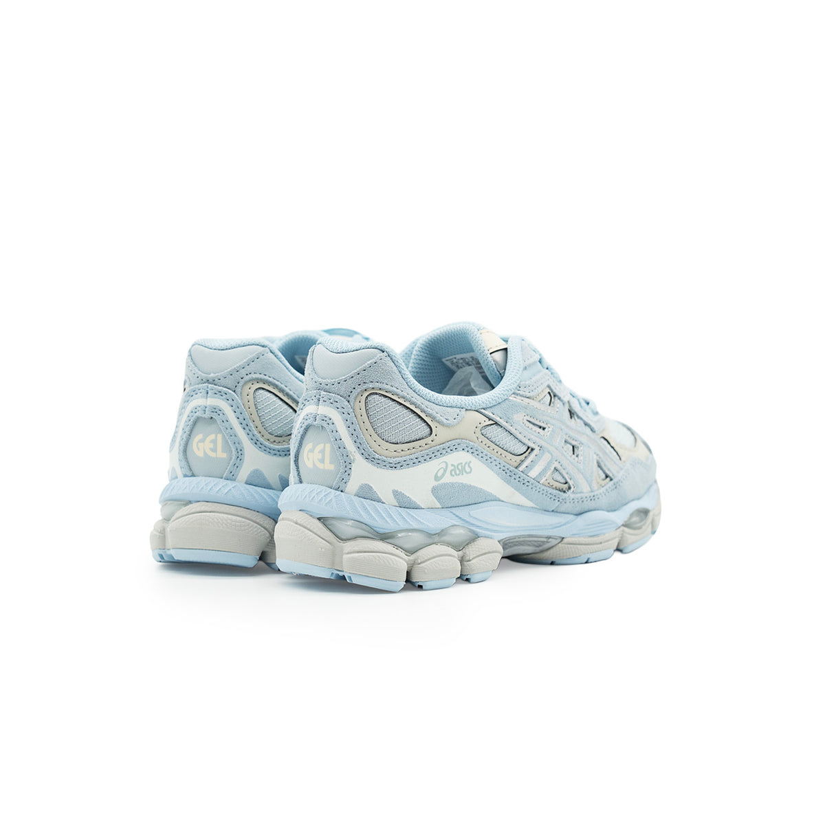 Sneakers Asics Gel-NYC gris et argent – vue 4