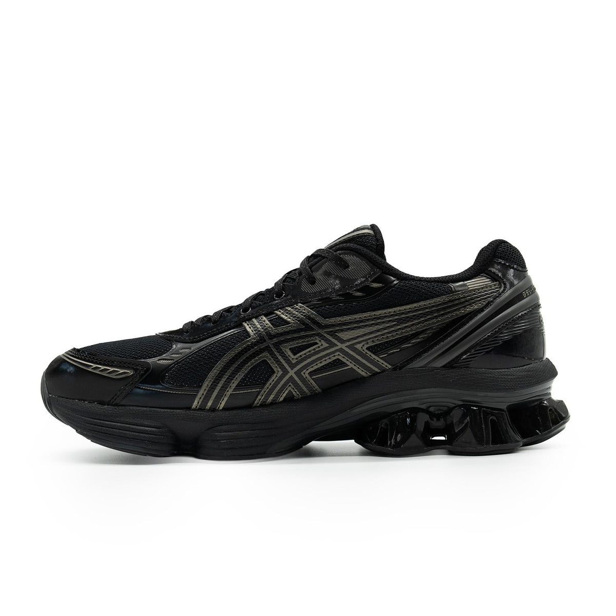 Chaussure de running Asics Gel-Kinetic Fluent noir et gris – vue 2