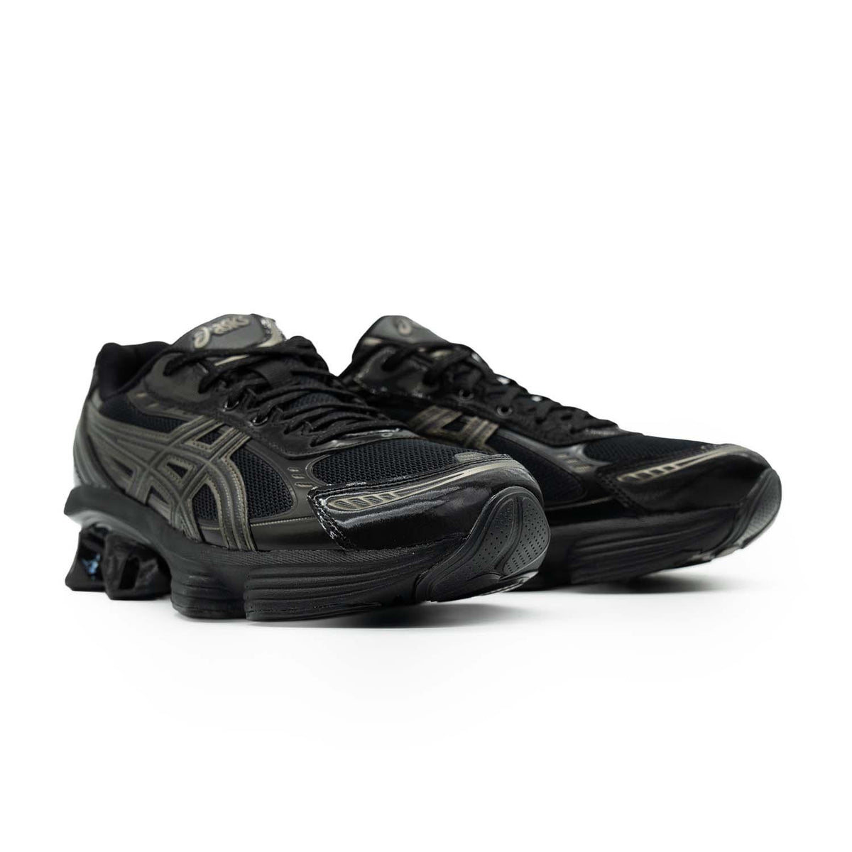 Chaussure de running Asics Gel-Kinetic Fluent noir et gris – vue 3