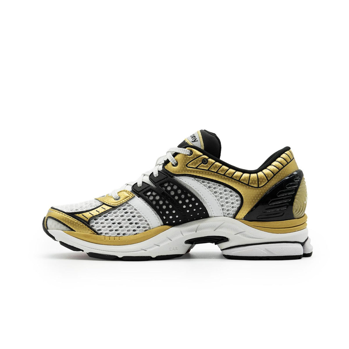 Chaussure de running Saucony ProGrid Paramount blanc et or – vue 2
