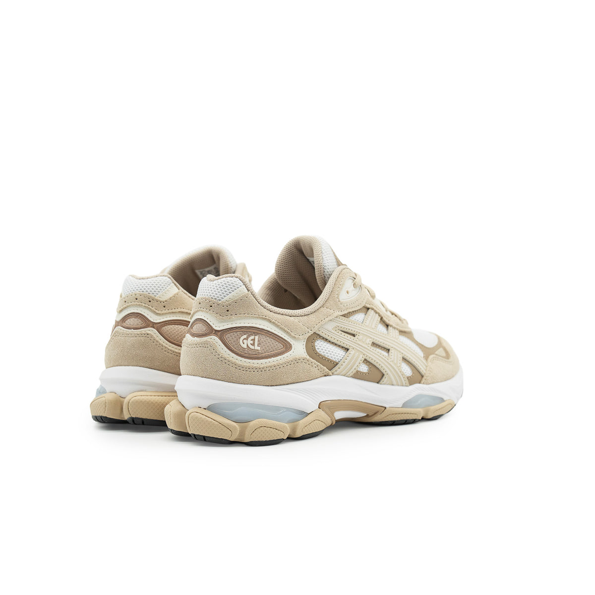 Sneakers Asics Gel-NYC 2.0 blanc et gris – vue 4