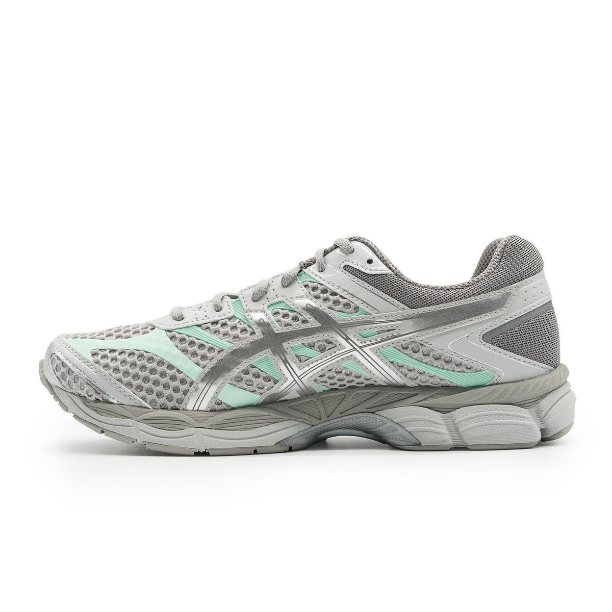 Chaussure de running Asics Gel-Cumulus 16 gris et argent – vue 2