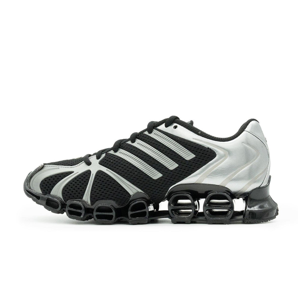 Sneakers Adidas Mega Ghostride Femme noir et gris – vue 2