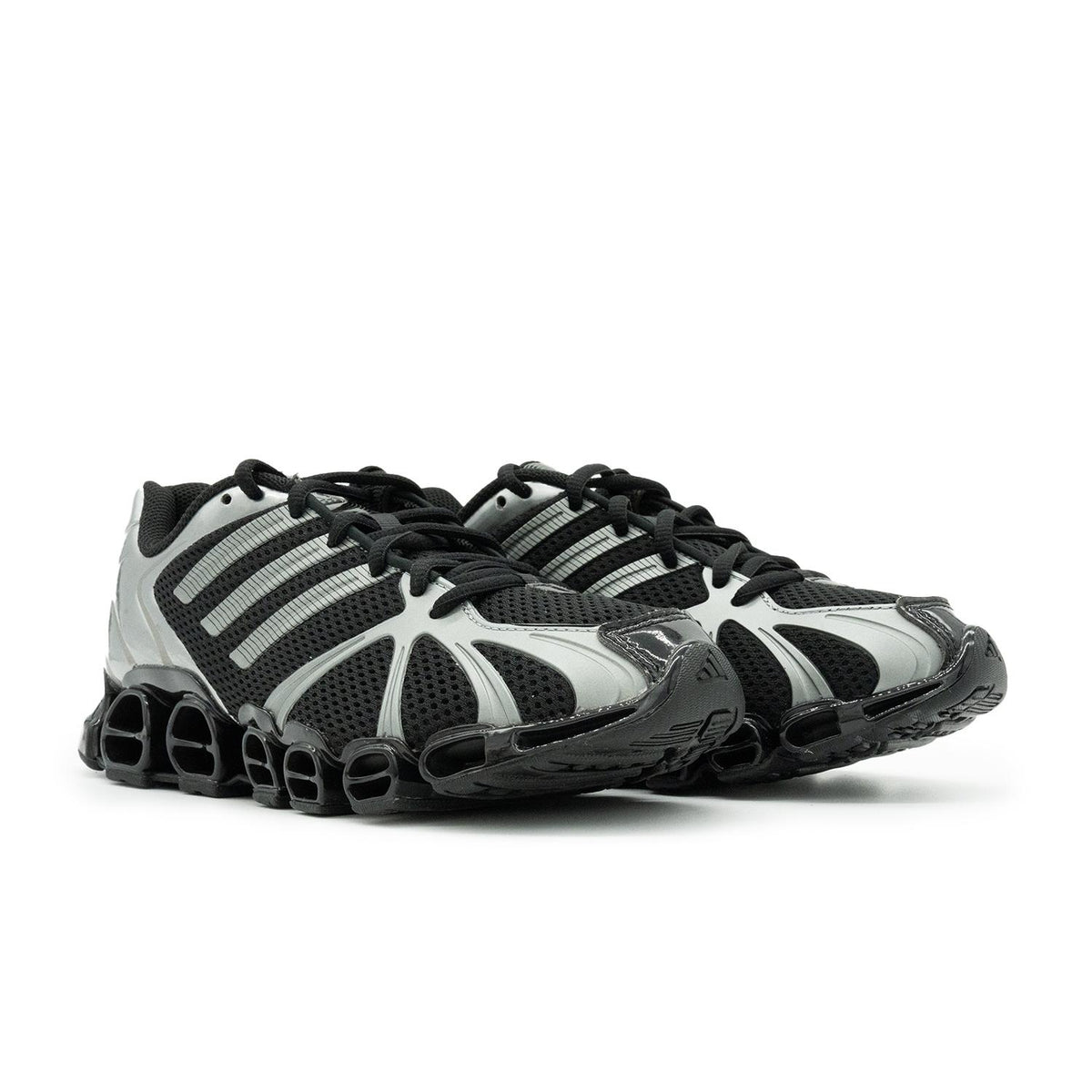 Sneakers Adidas Mega Ghostride Femme noir et gris – vue 3