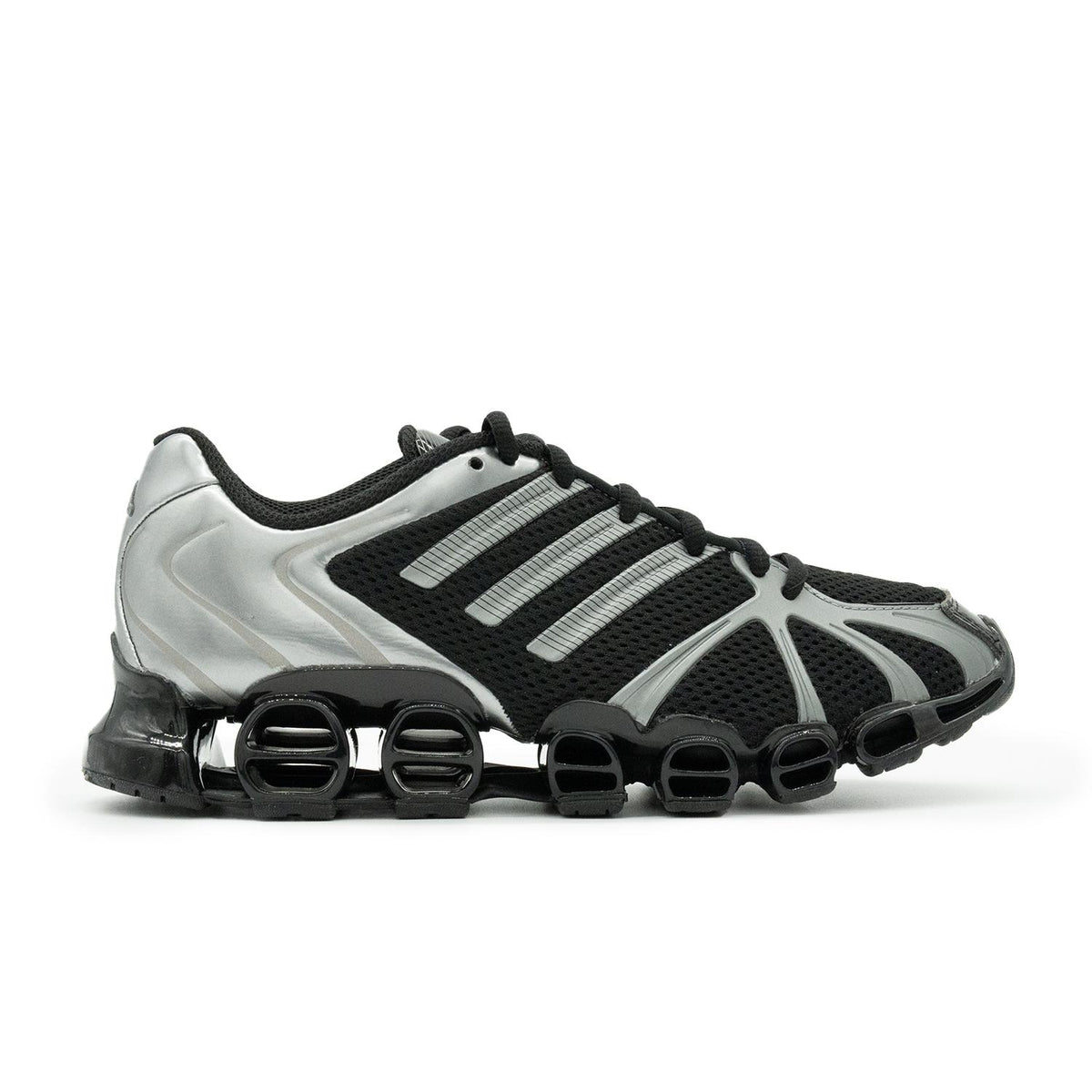 Sneakers Adidas Mega Ghostride Femme noir et gris – vue 1