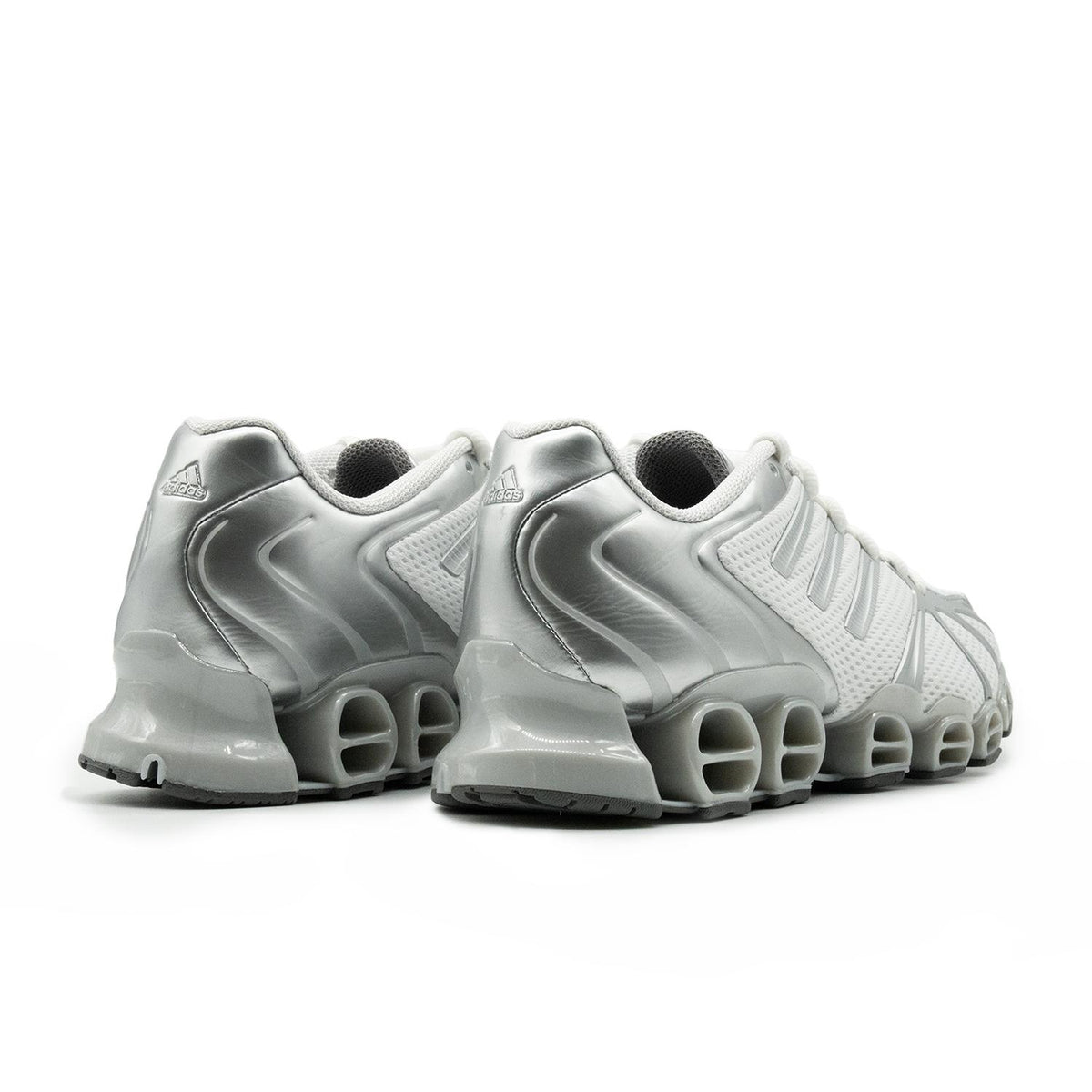 Sneakers Adidas Mega Ghostride Femme blanc et argent – vue 4