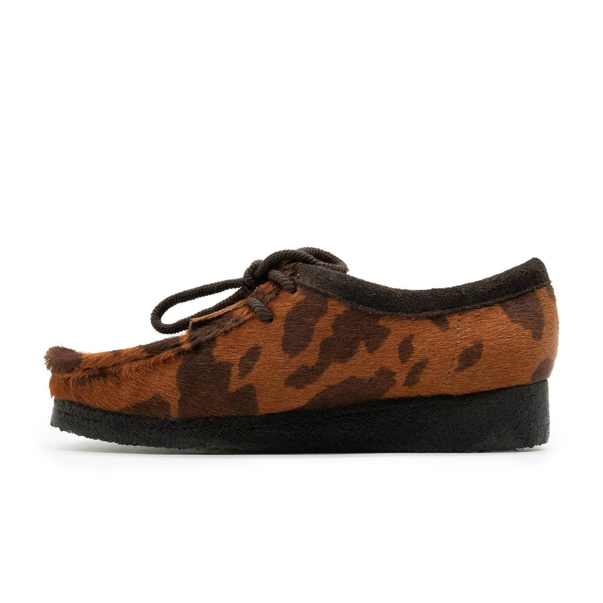 Desert boot Clarks Wallabee Femme marron et imprimé – vue 4