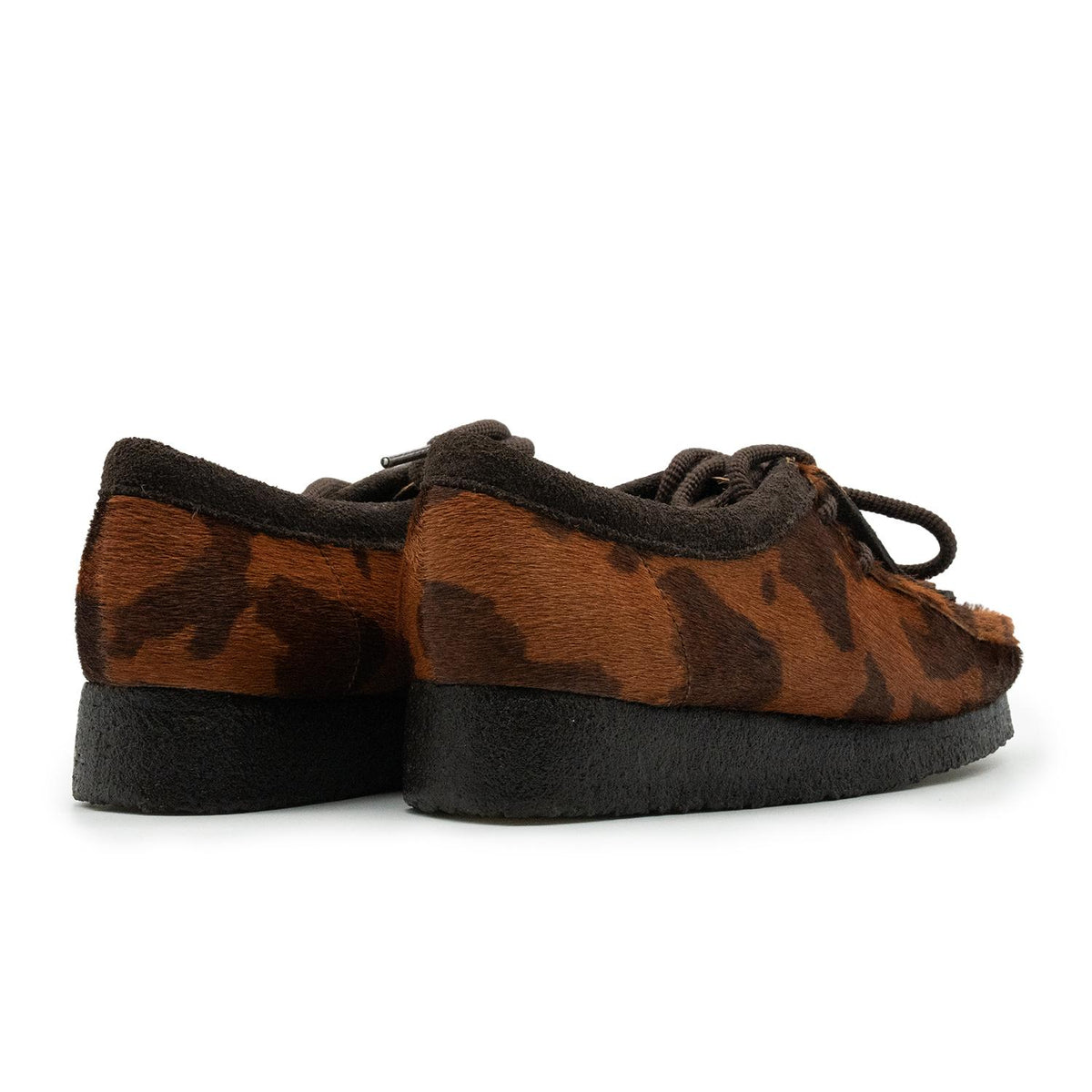 Desert boot Clarks Wallabee Femme marron et imprimé – vue 3