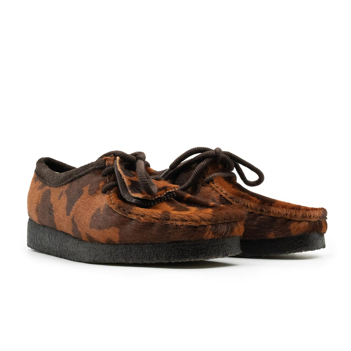 Desert boot Clarks Wallabee Femme marron et imprimé – vue 2