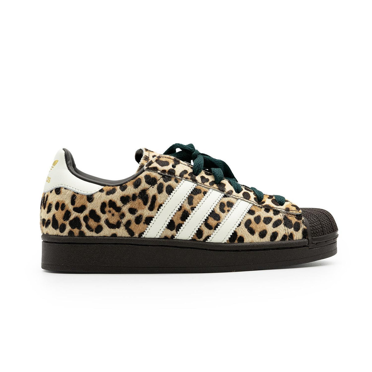 Sneakers Adidas Superstar II Femme imprimé et marron – vue 1