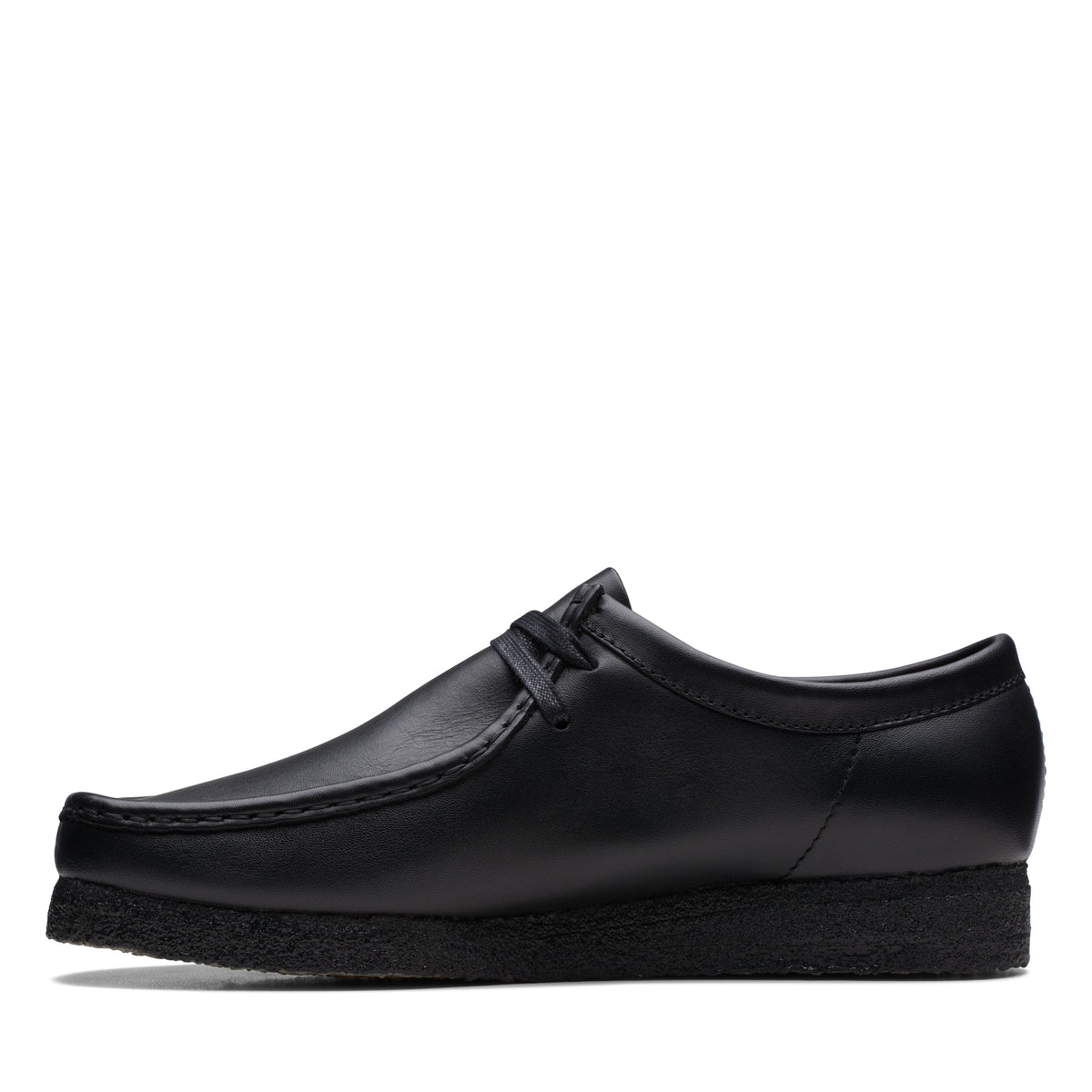 Desert boot Clarks Wallabee noir – vue 2