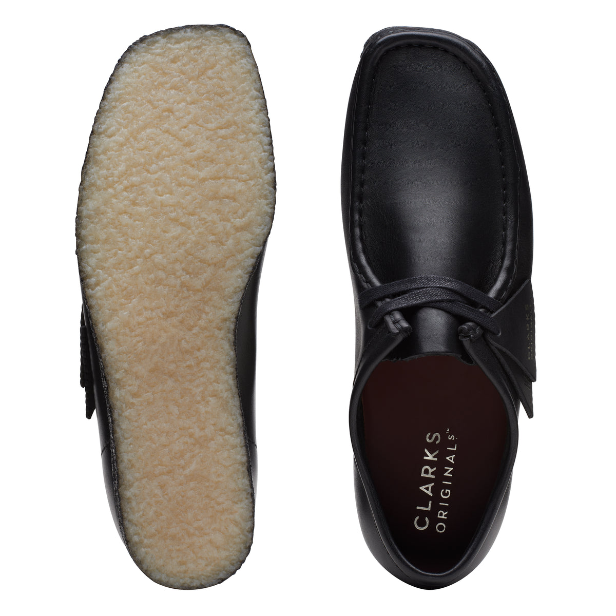 Desert boot Clarks Wallabee noir – vue 8
