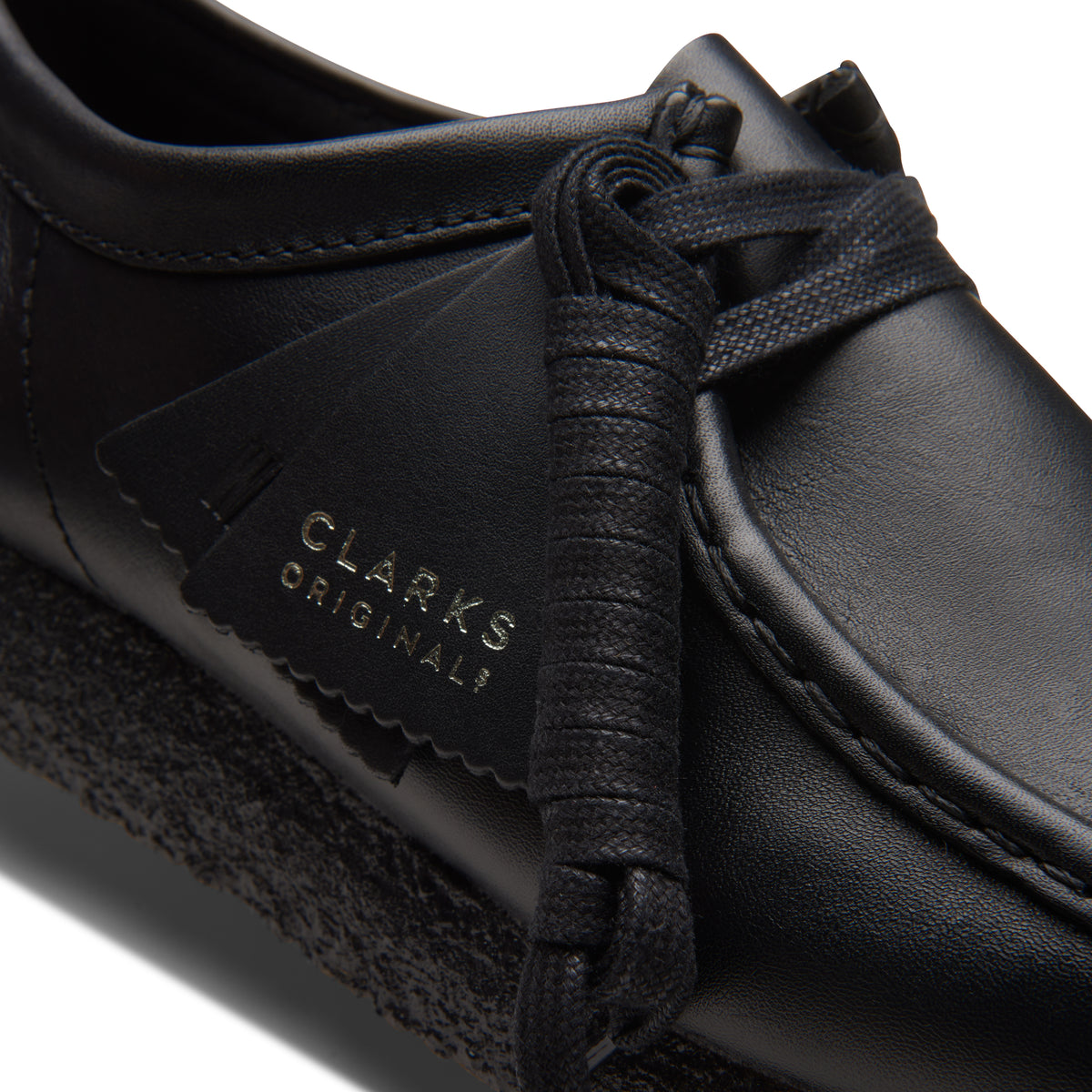 Desert boot Clarks Wallabee noir – vue 5