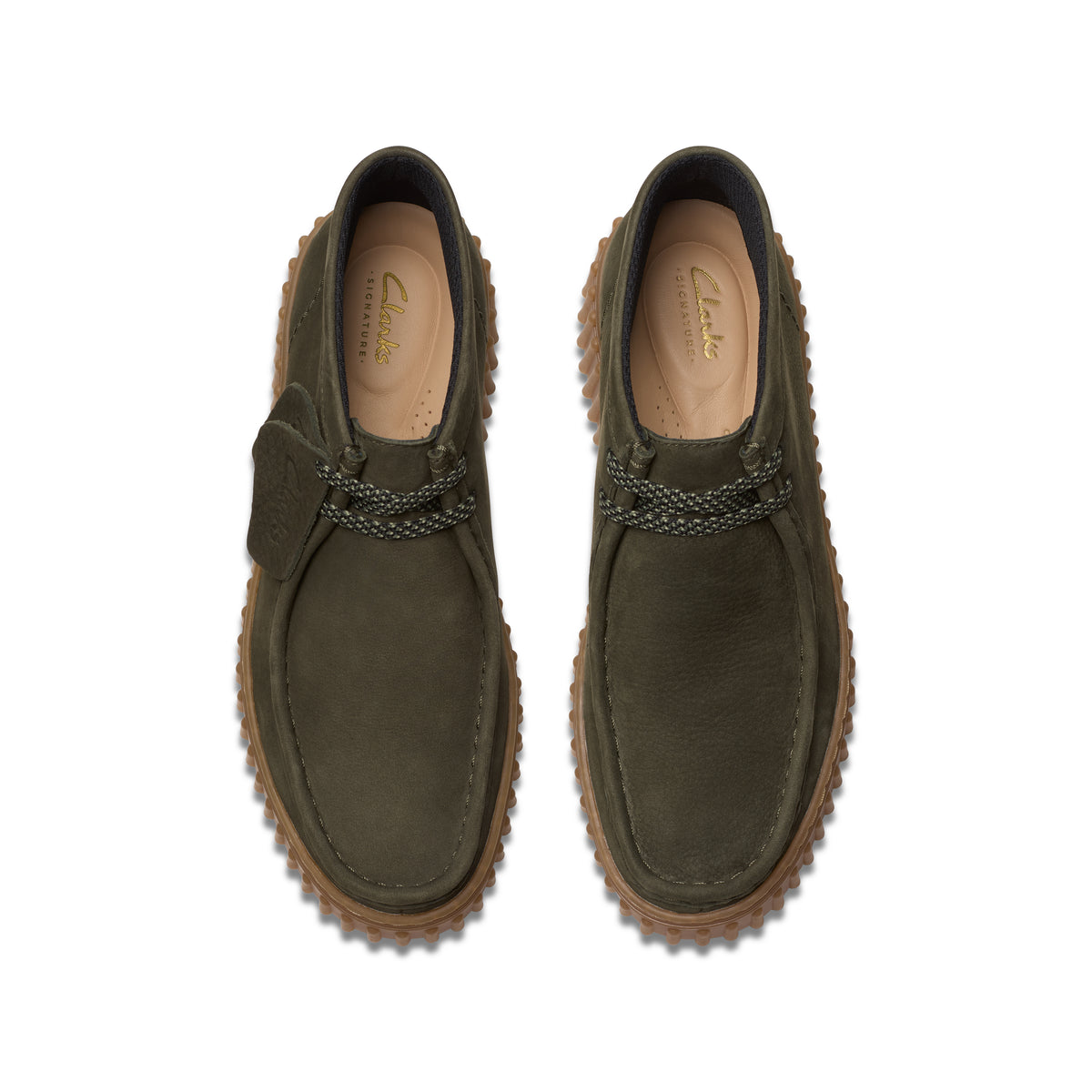 Chaussure de ville Clarks Torhill Moss Femme vert – vue 5
