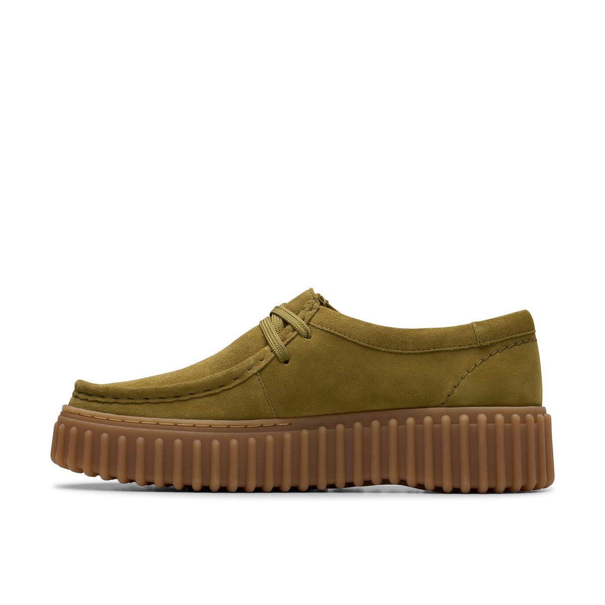 Chaussure de ville Clarks Torhill Bee Femme vert – vue 2