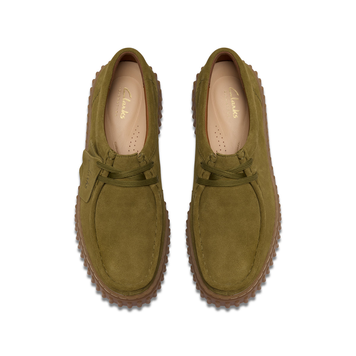 Chaussure de ville Clarks Torhill Bee Femme vert – vue 4