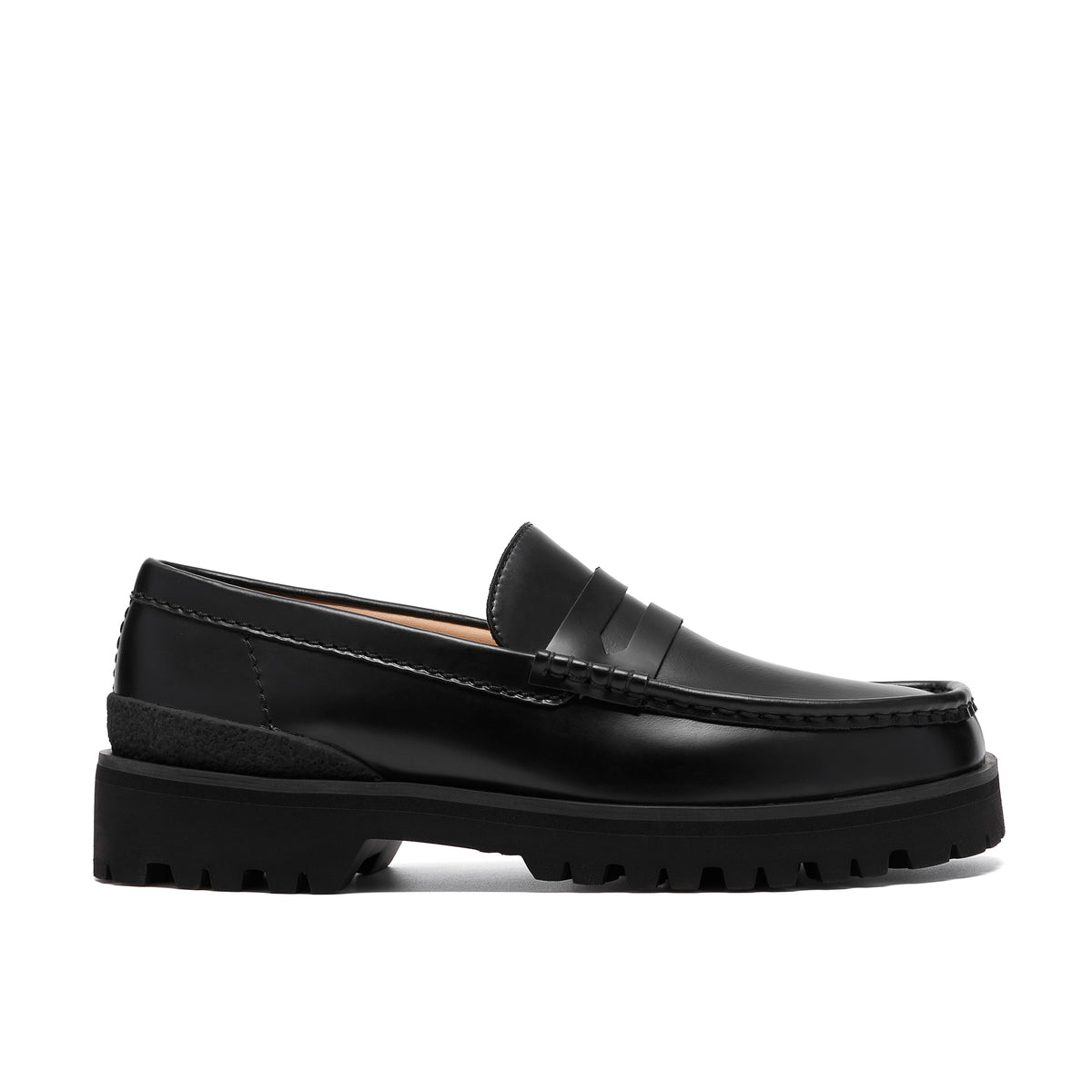 Chaussure de ville Clarks Yukoner Penny noir – vue 1