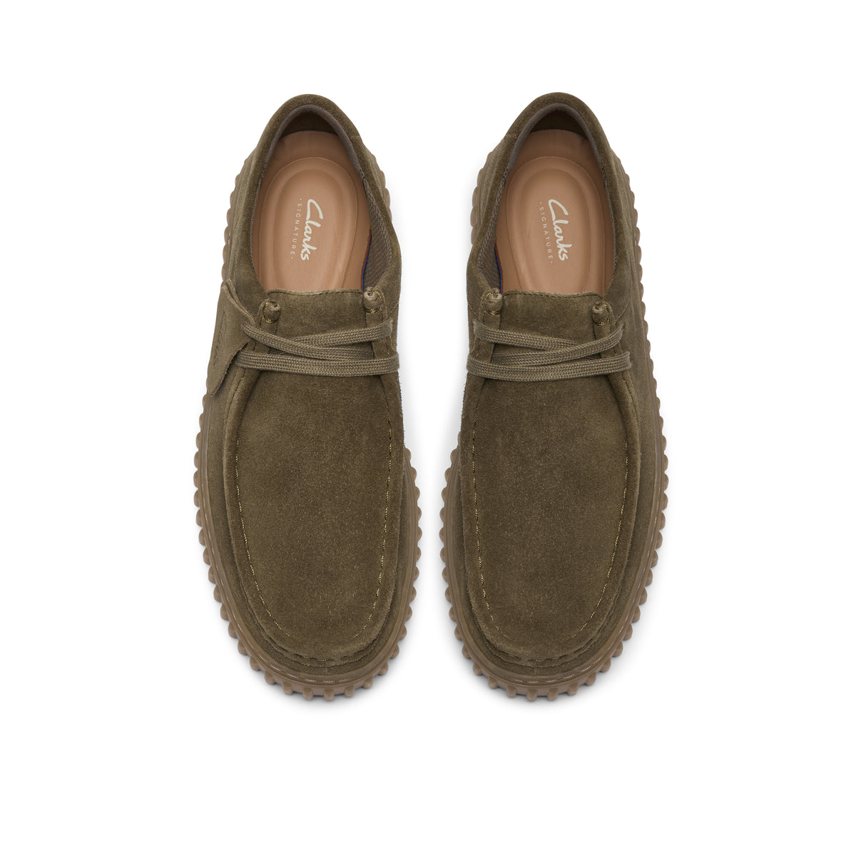Chaussure de ville Clarks Torhill Lo vert – vue 6
