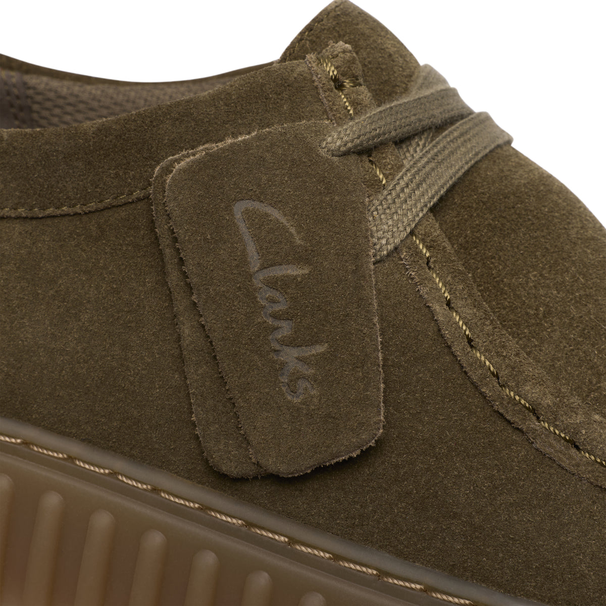 Chaussure de ville Clarks Torhill Lo vert – vue 7
