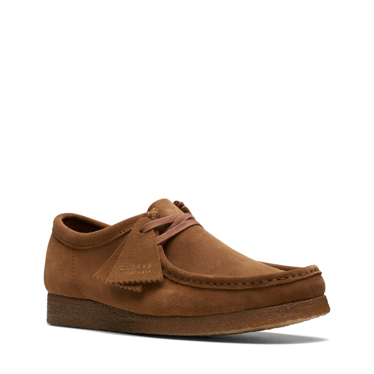 Desert boot Clarks Wallabee marron – vue 3