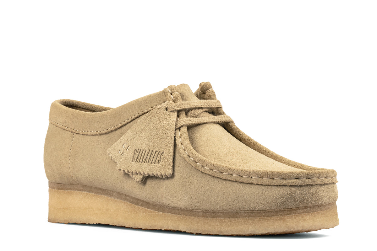 Desert boot Clarks Wallabee Femme beige – vue 3