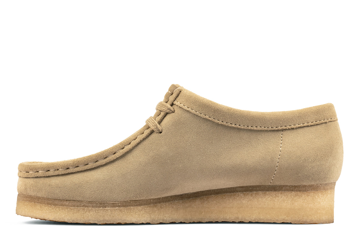 Desert boot Clarks Wallabee Femme beige – vue 2