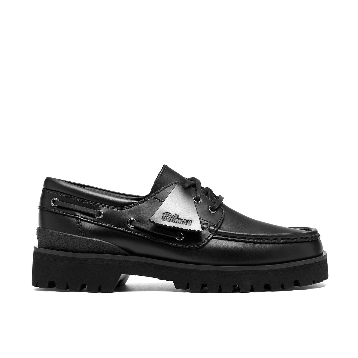 Chaussure de ville Clarks Yukoner Boat noir – vue 1