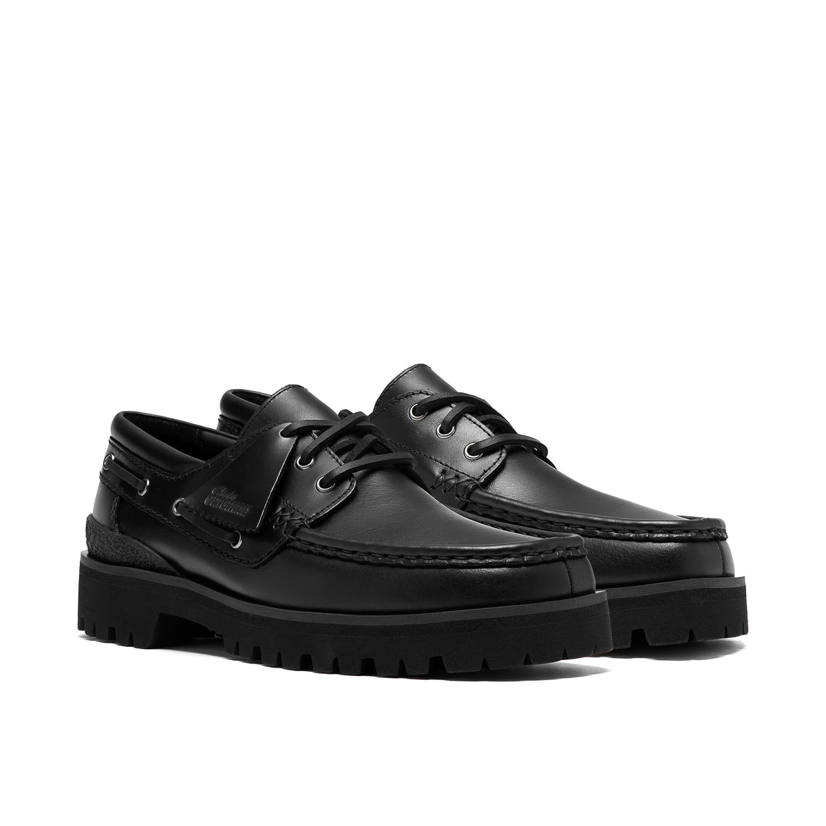 Chaussure de ville Clarks Yukoner Boat noir – vue 4