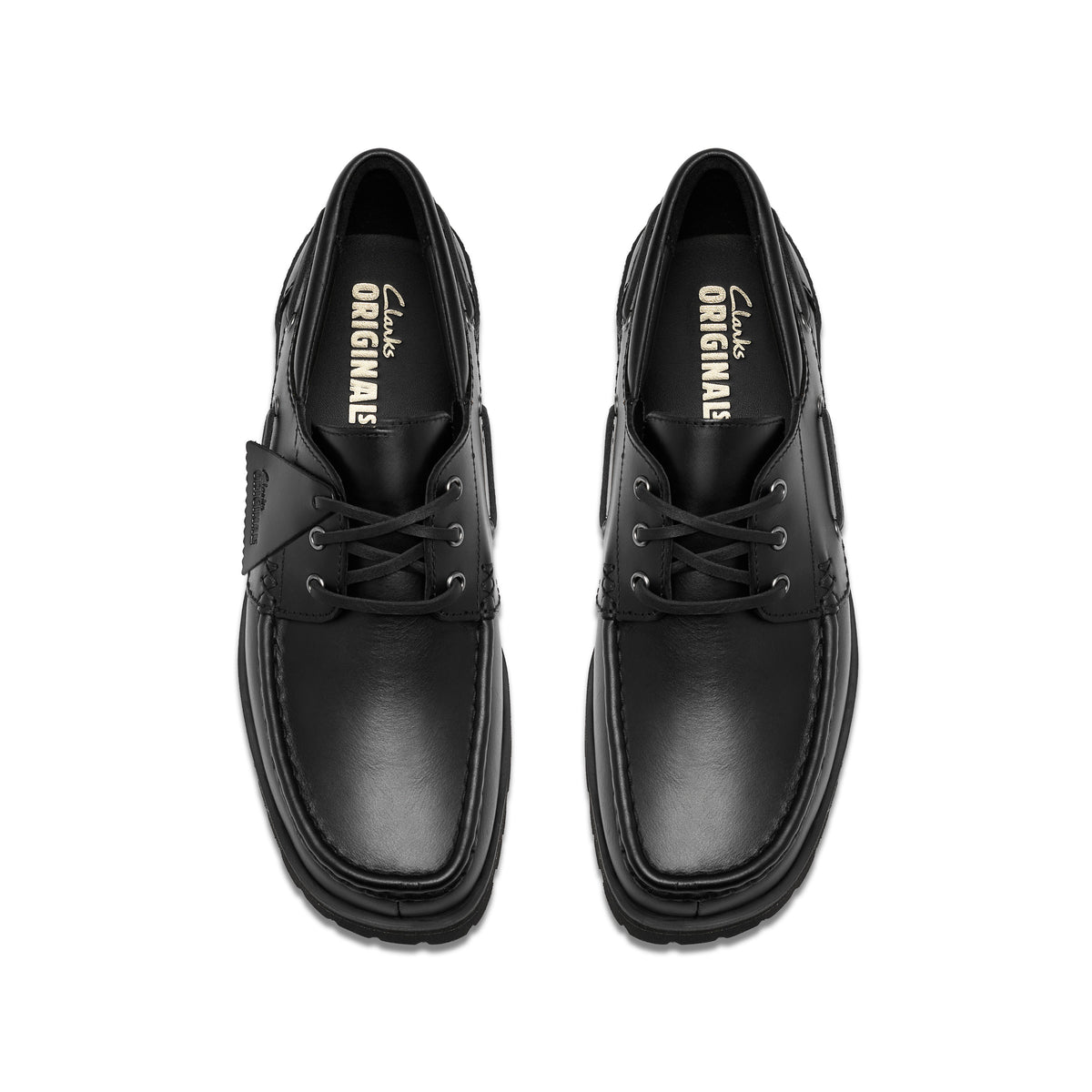 Chaussure de ville Clarks Yukoner Boat noir – vue 6
