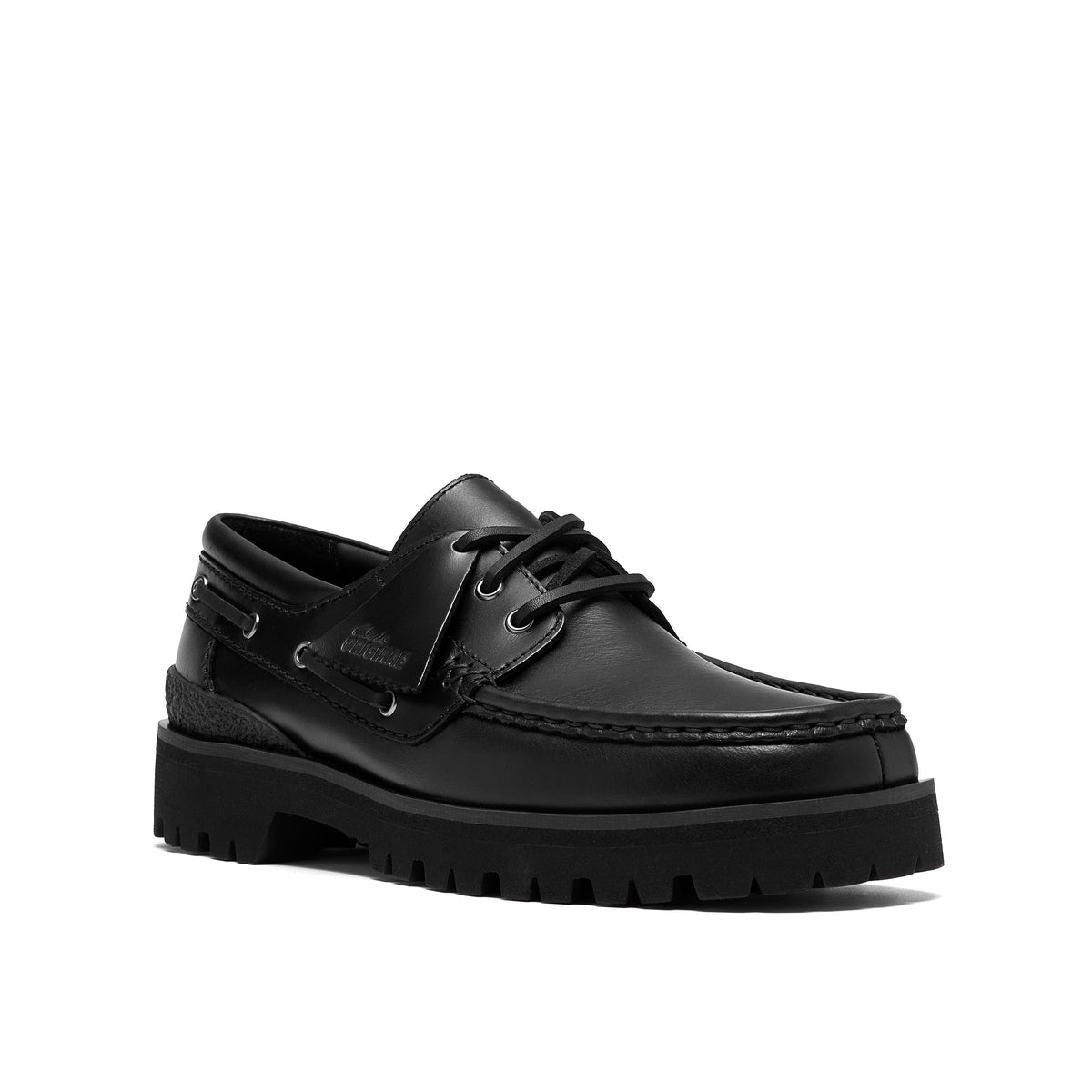 Chaussure de ville Clarks Yukoner Boat noir – vue 3