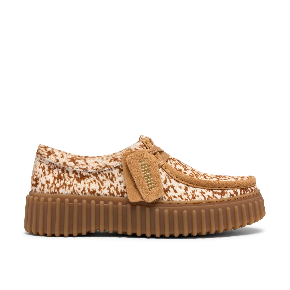 Chaussure de ville Clarks Torhill Bee Femme marron et imprimé – vue 1