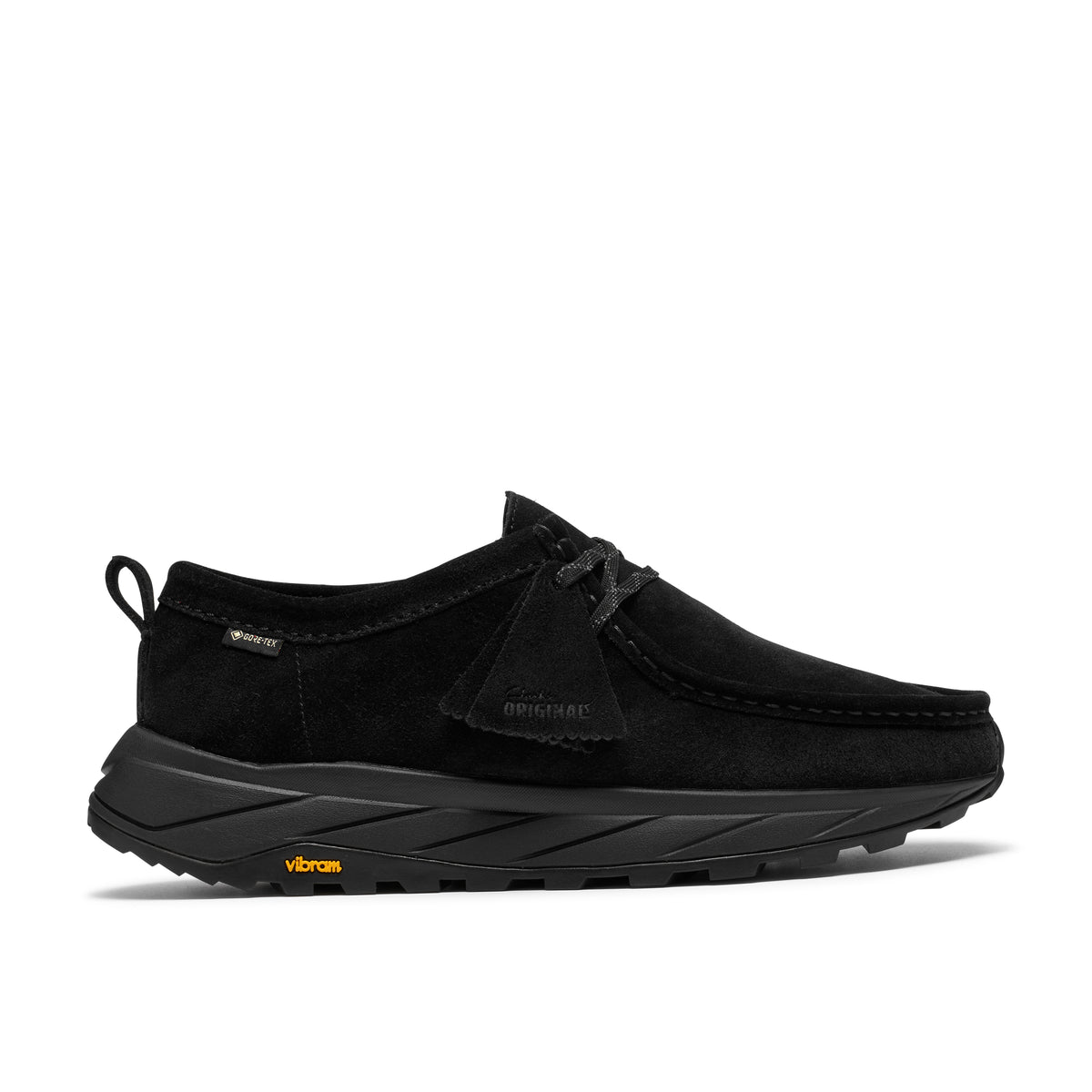 Desert boot Clarks Wallabee Eden GTX noir – vue 1